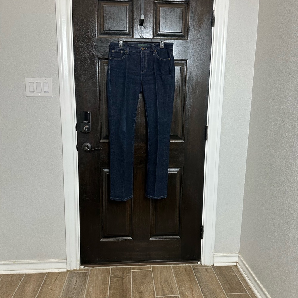 Lauren Ralph Lauren Dark Blue Classic Straight Women's Jeans Size 8